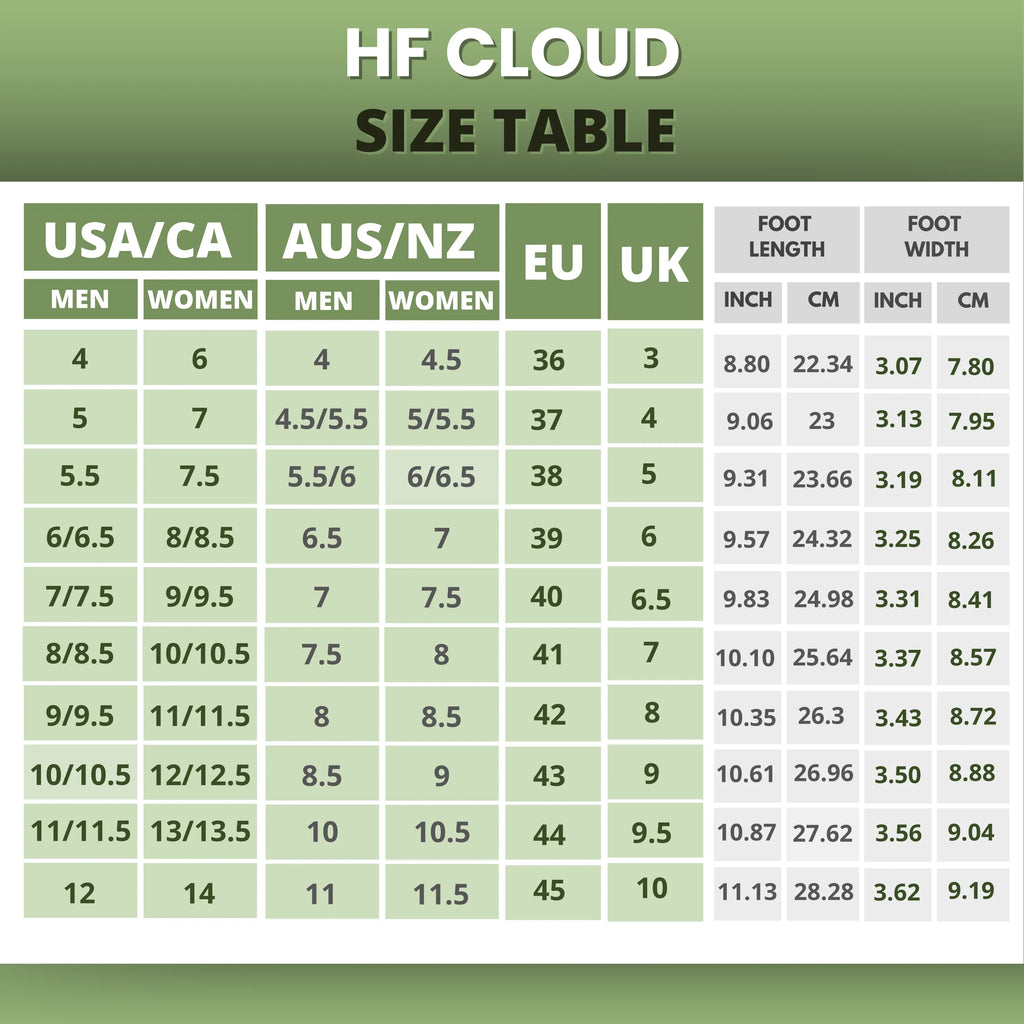 HF Series x Cloud – Barefoot Shoes for Foot, Knee & Back Pain (Unisex)