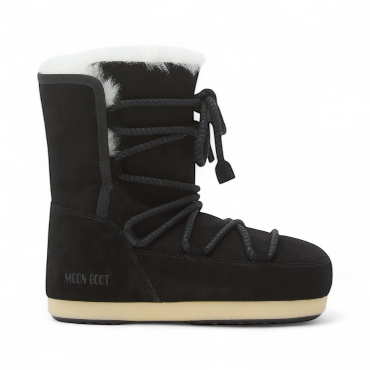 EVX Suede & Shearling Boots