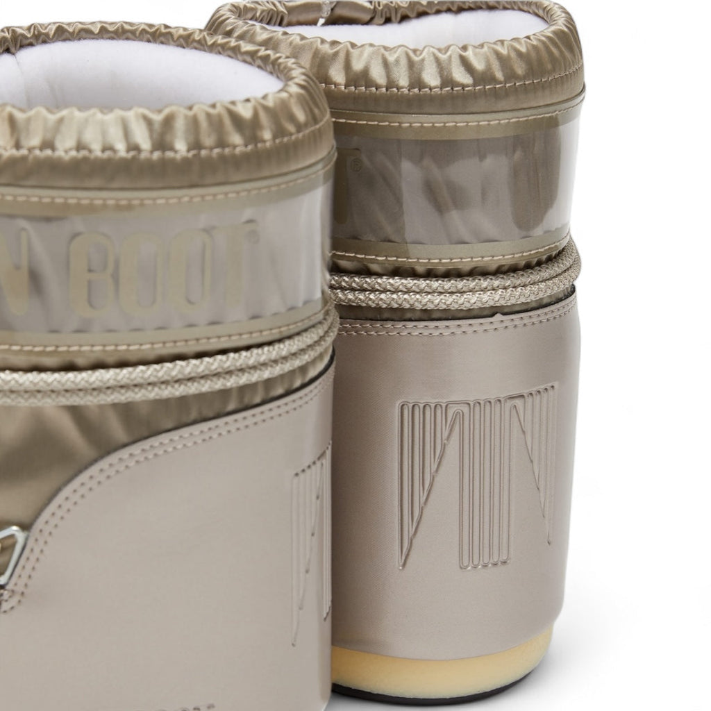 Icon Low Glance Satin Boots