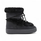 LTRACK LOW FAUX-FUR BOOTS